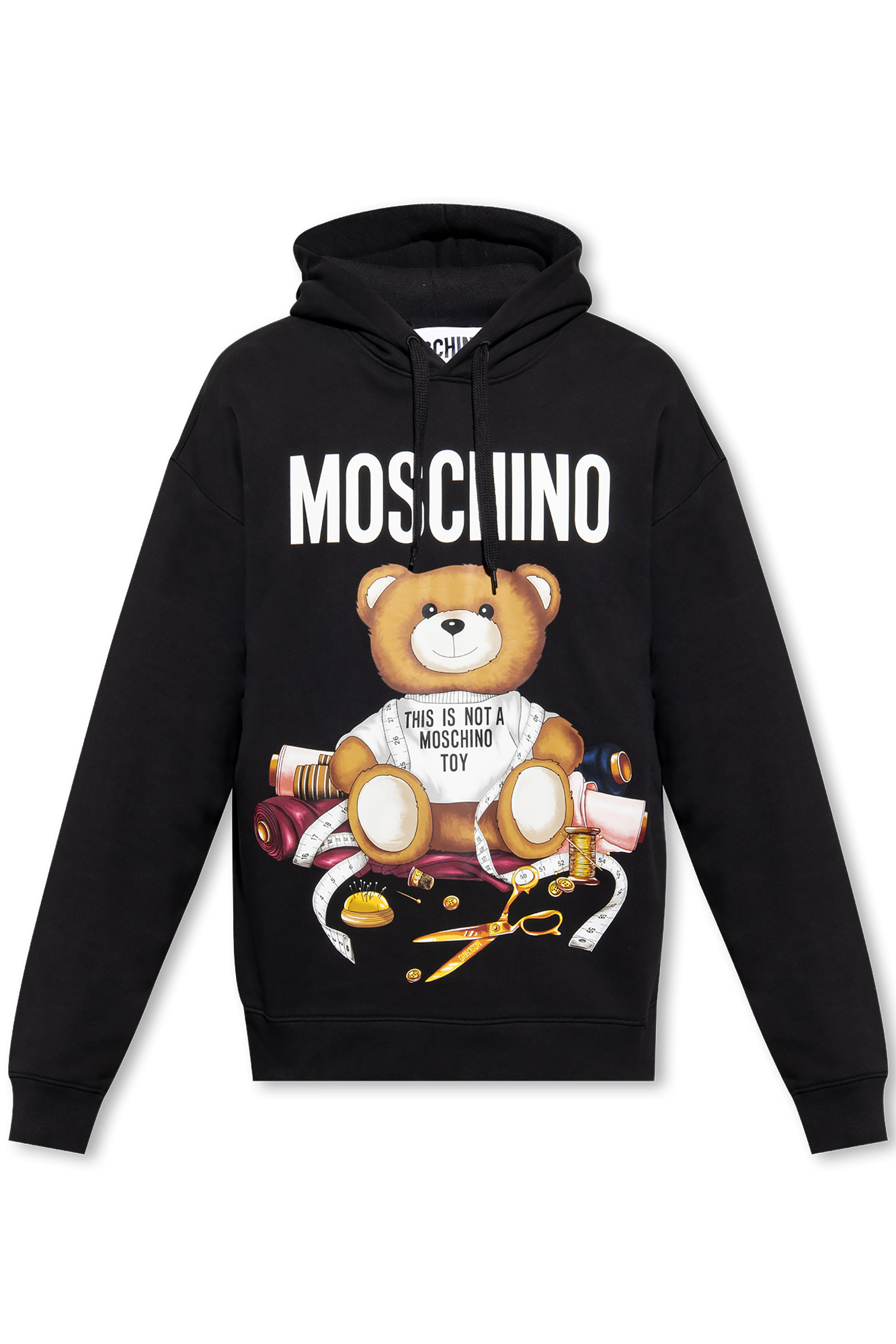 Moschino Hoodie with logo Men s Clothing Vitkac